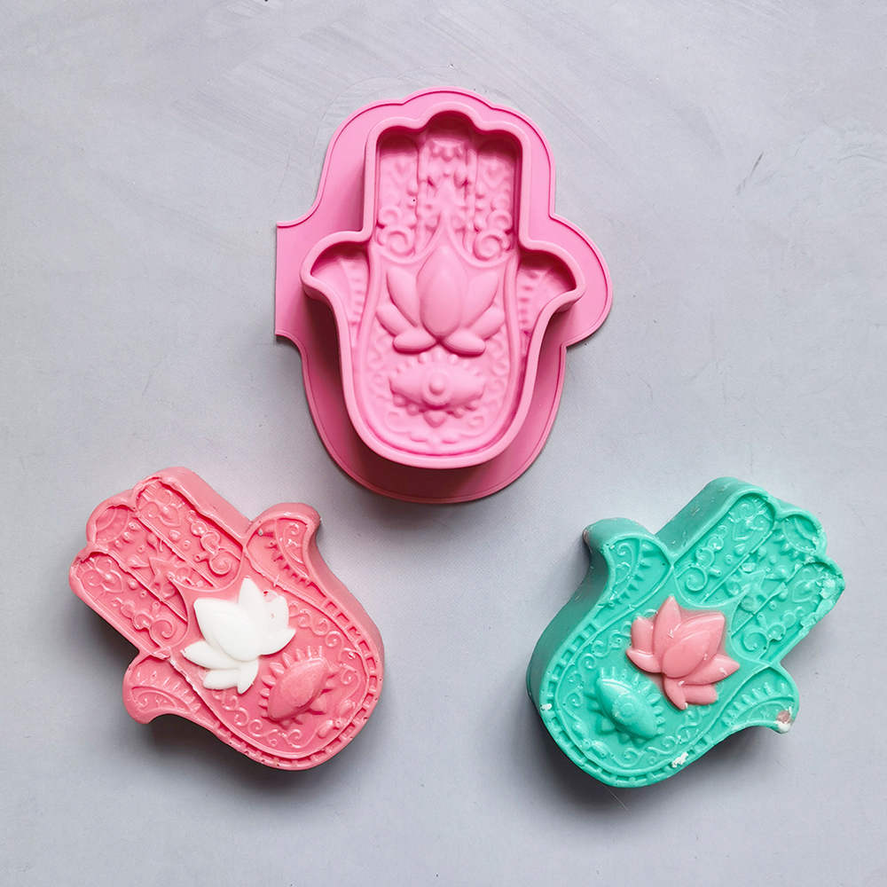 Candle Making Supplies For Beginners - 2/4pcs Silicone Soap Molds DIY Handmade