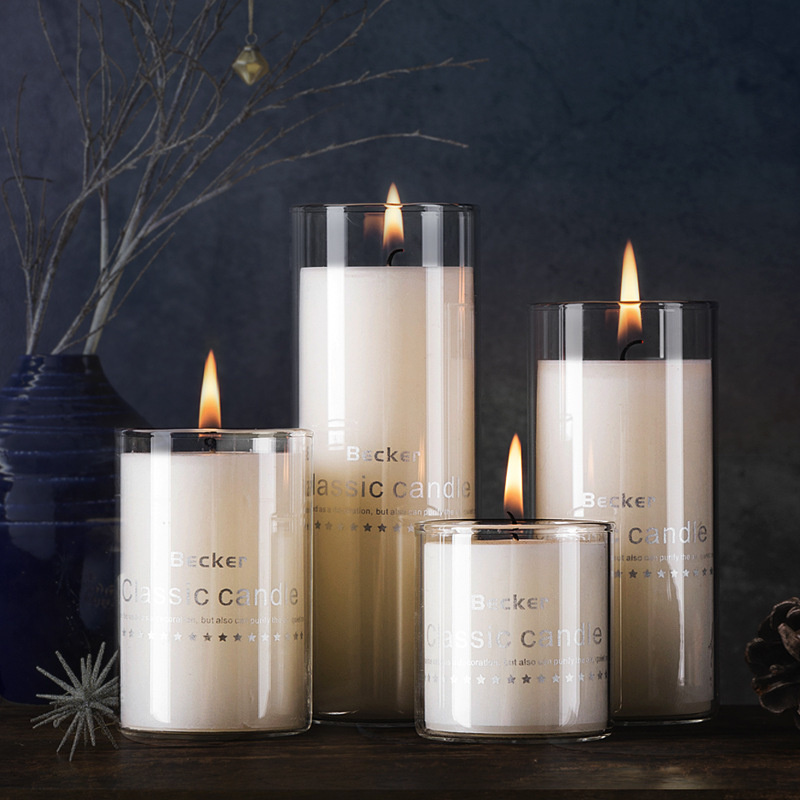 Simple Candle Cup Holder Trans - Candle Supplies Glass Jars ulasan dan harga