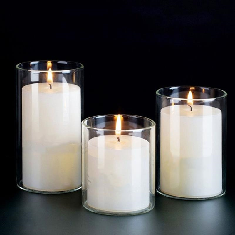 Simple Candle Cup Holder Trans - Candle Supplies Glass Jars ulasan dan harga