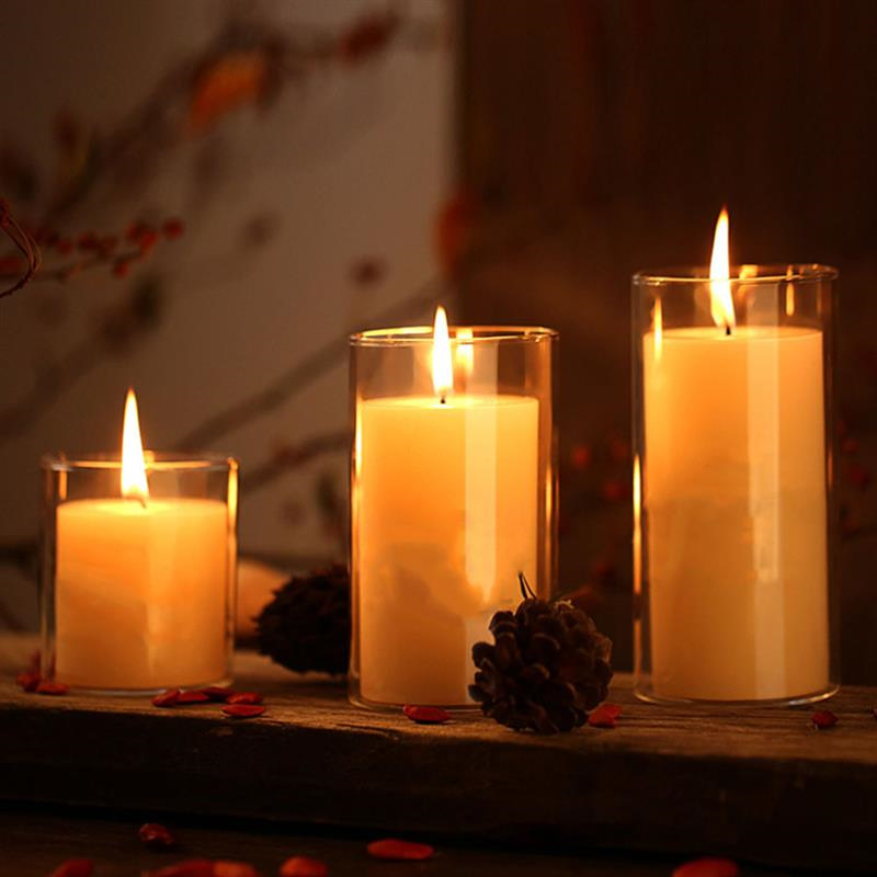 Simple Candle Cup Holder Trans - Candle Supplies Glass Jars ulasan dan harga