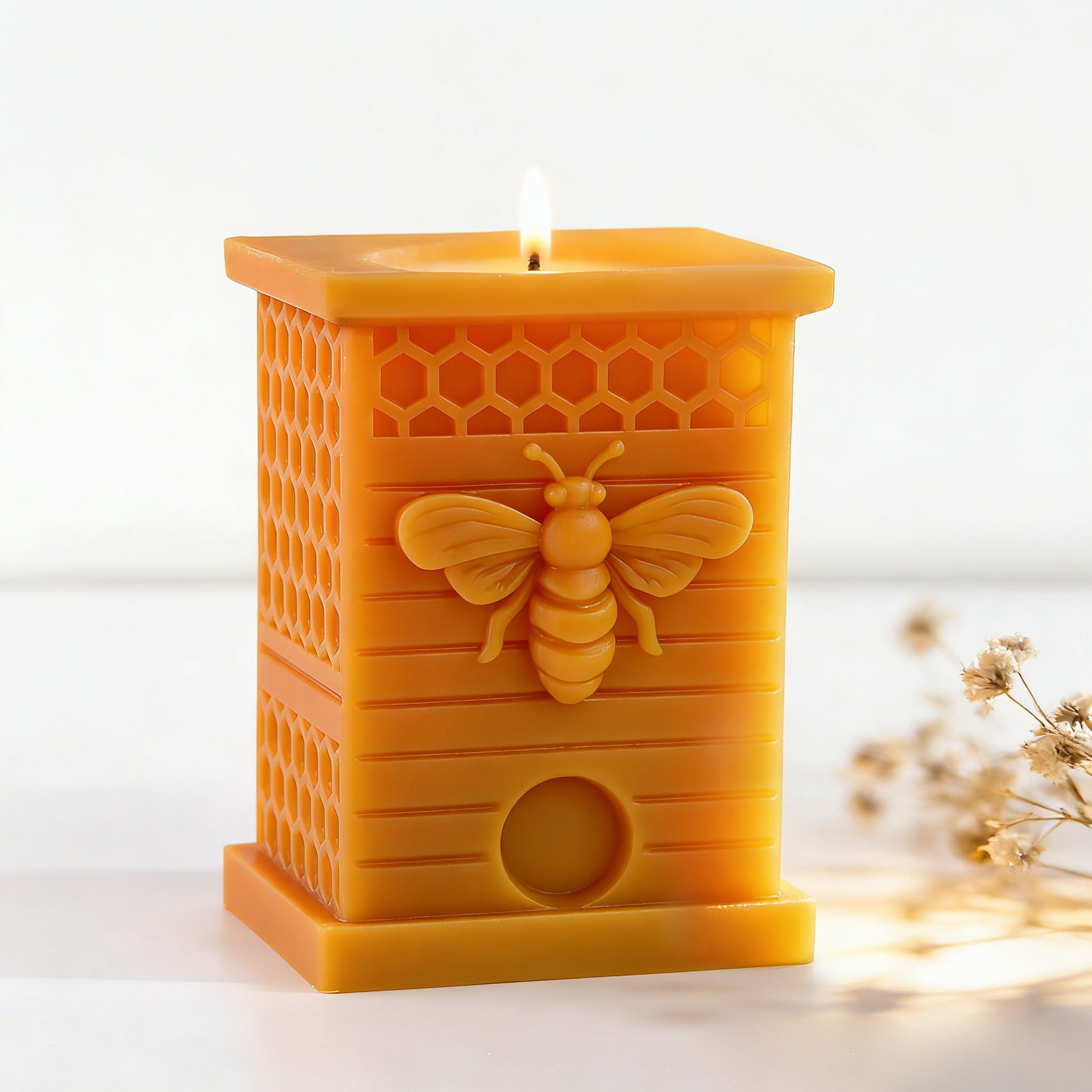 DIY Beehive Relief Bee Silicon - Candle Supplies Store ulasan dan harga