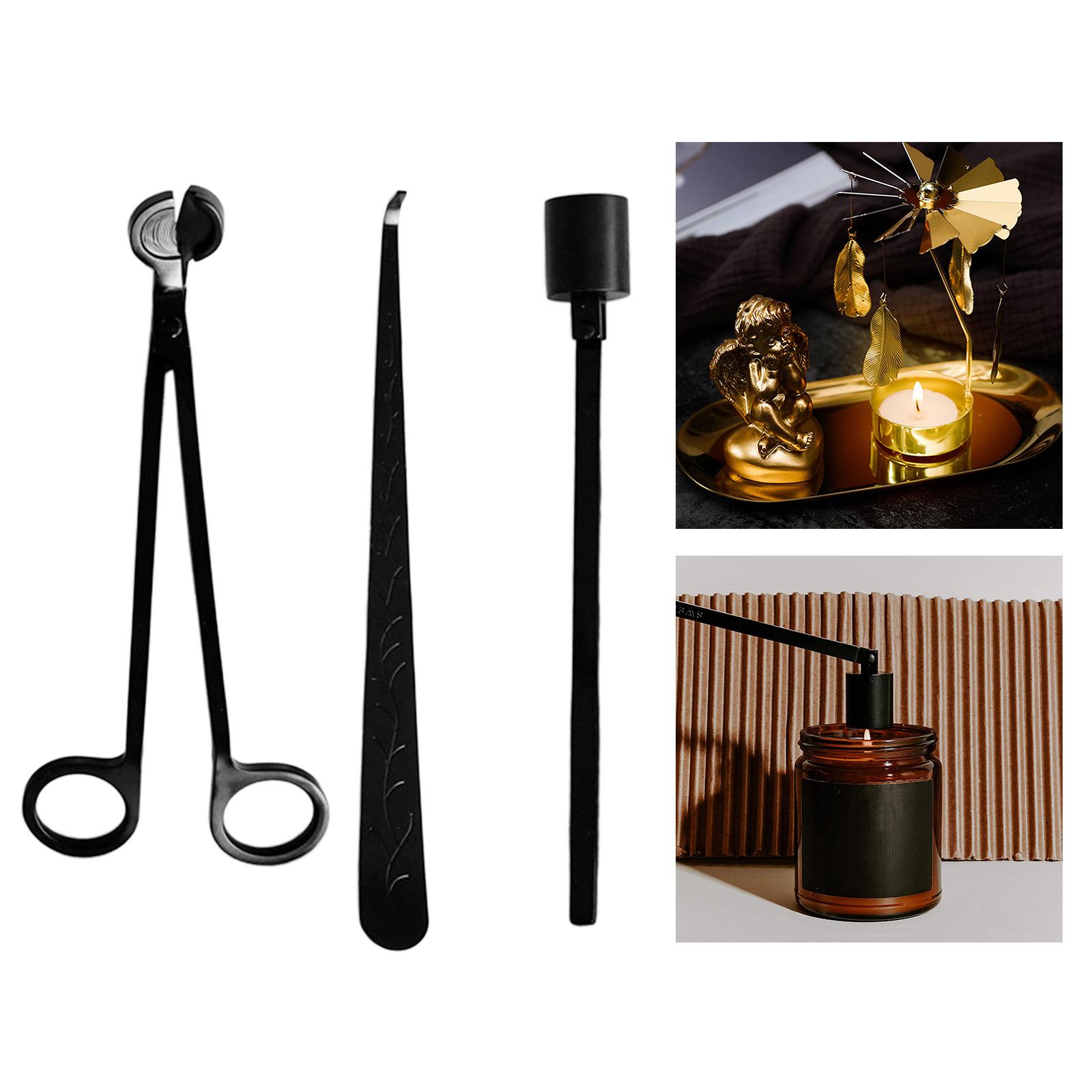 Black Stainless Steel Candle W - Wick Dipper Tool ulasan dan harga