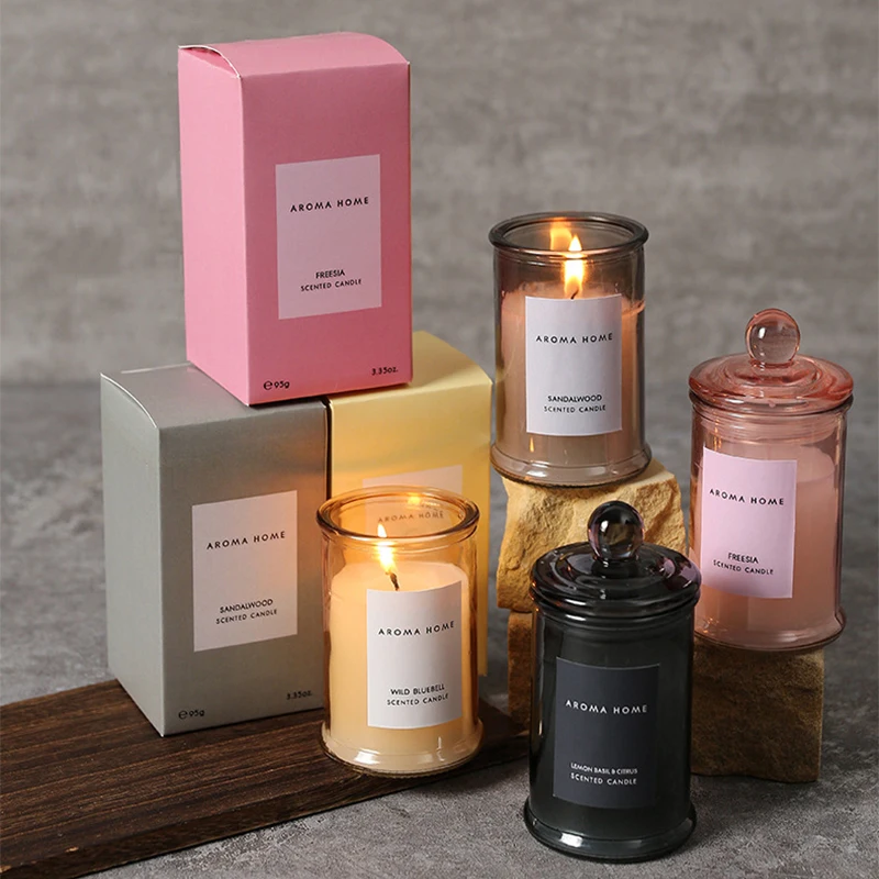 Ins Style Vintage Glass Jar Sc - Candle Supplies Glass Jars ulasan dan harga