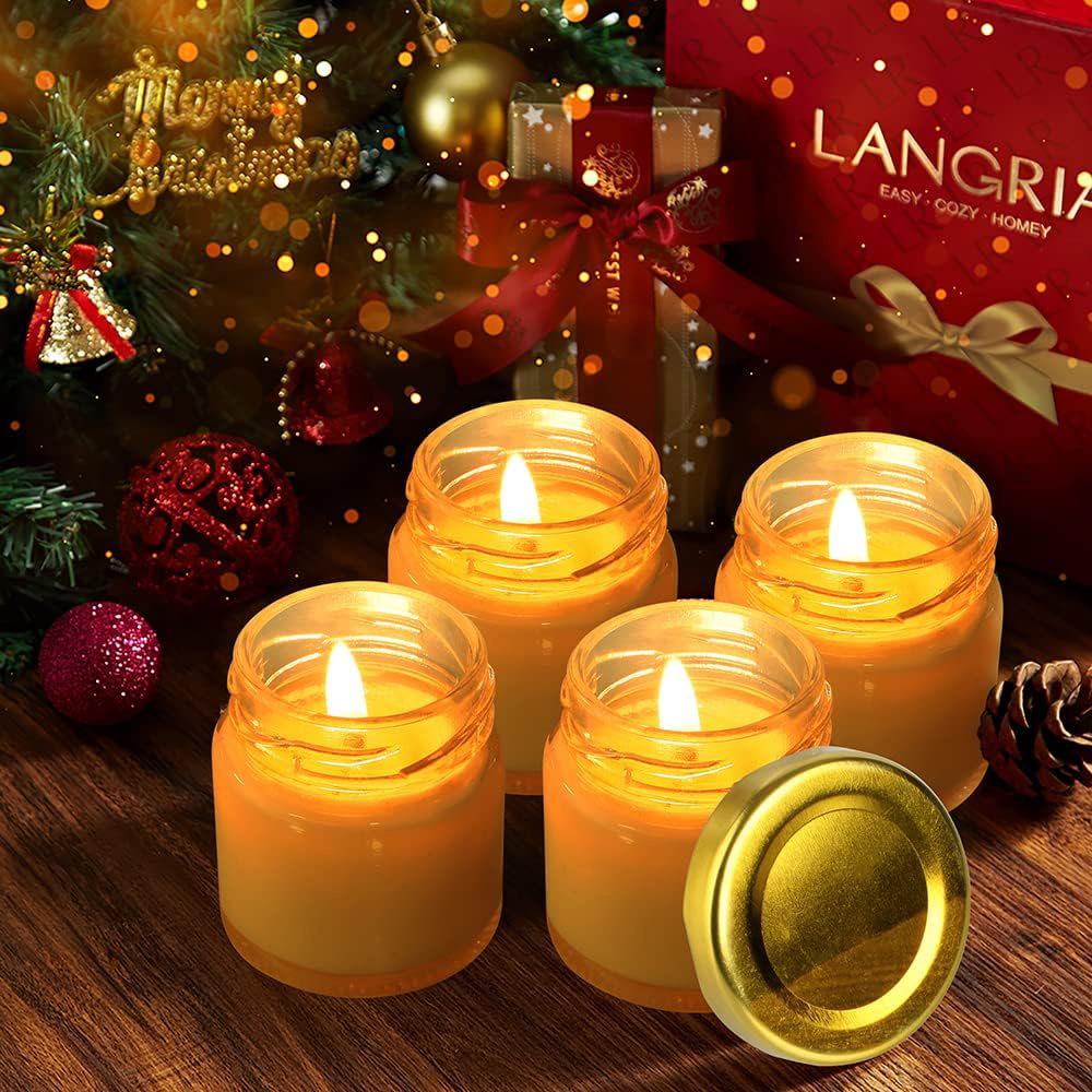 Small Glass Jars with Lids, 1. - Candle Supplies Glass Jars ulasan dan harga