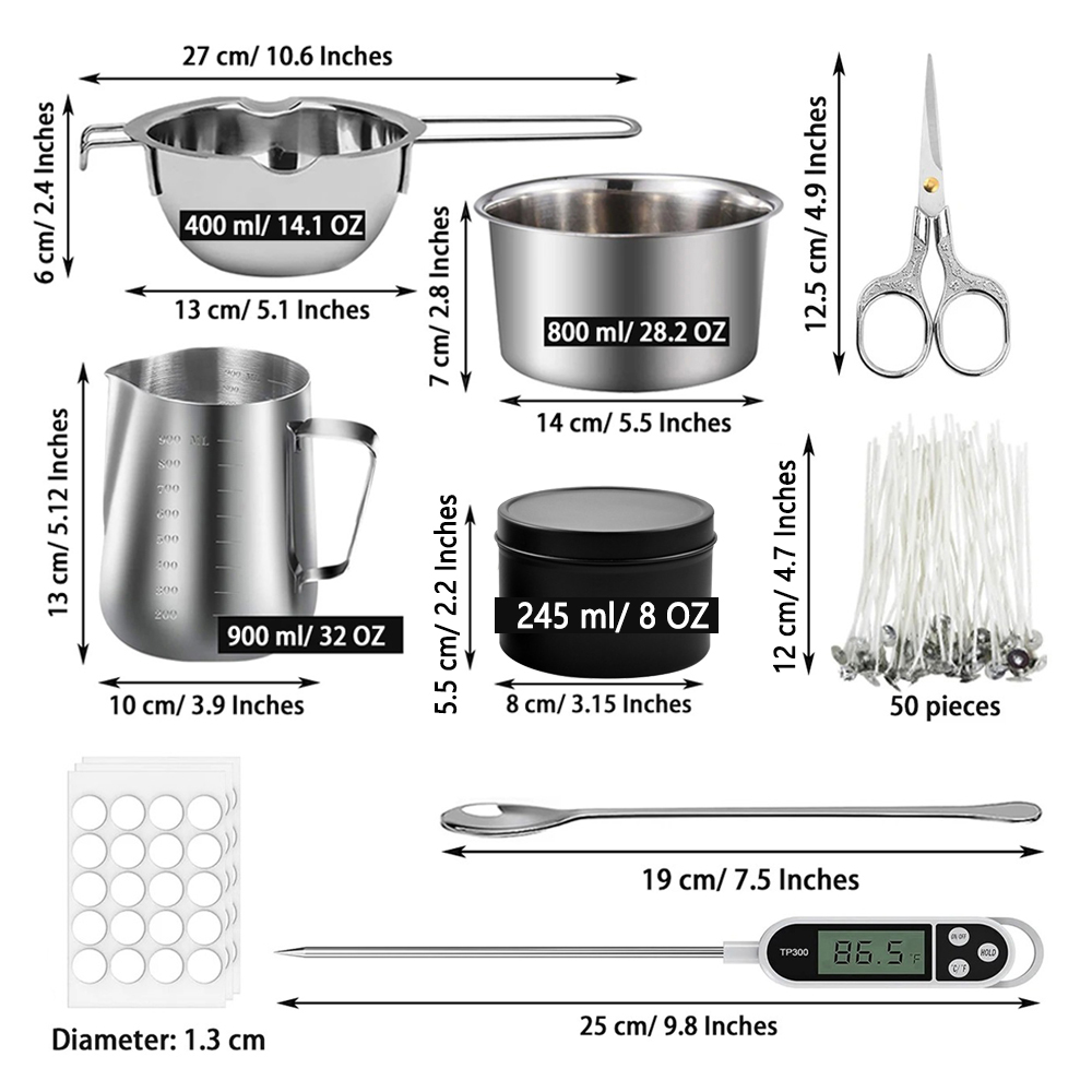Glintmos DIY Candle Making Kit - Candle Making Supplies For Beginners ulasan dan harga