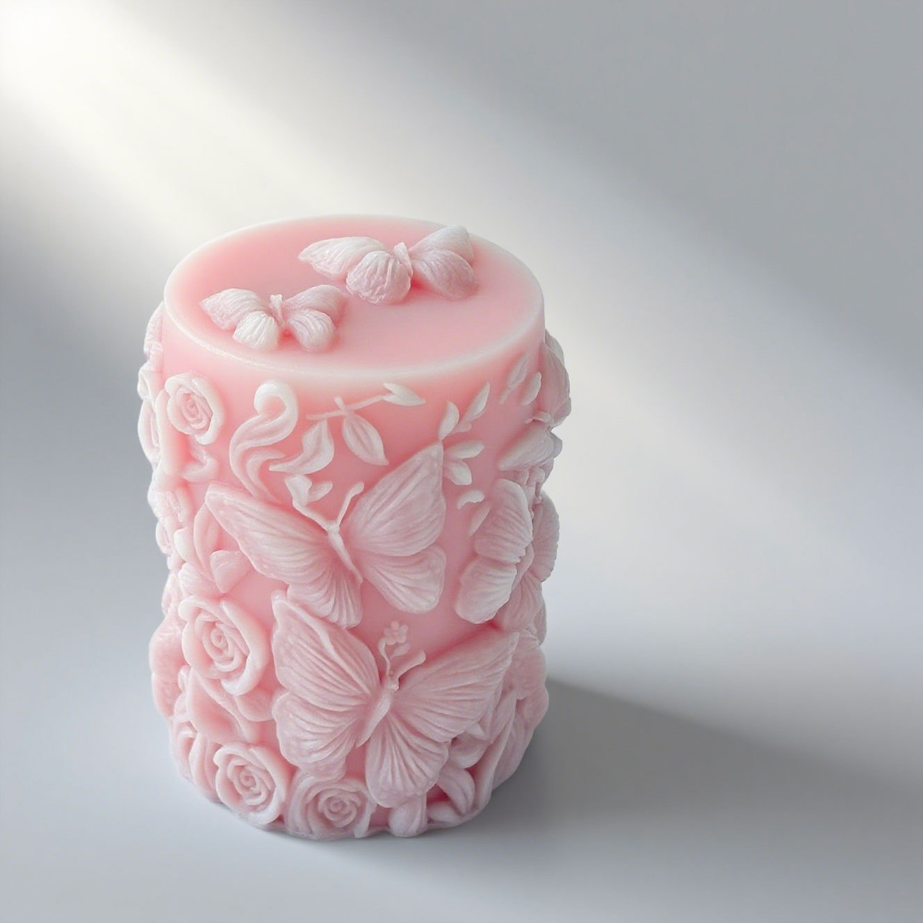 3D Butterfly Flowers Relief Cy - Candle Supplies Store ulasan dan harga