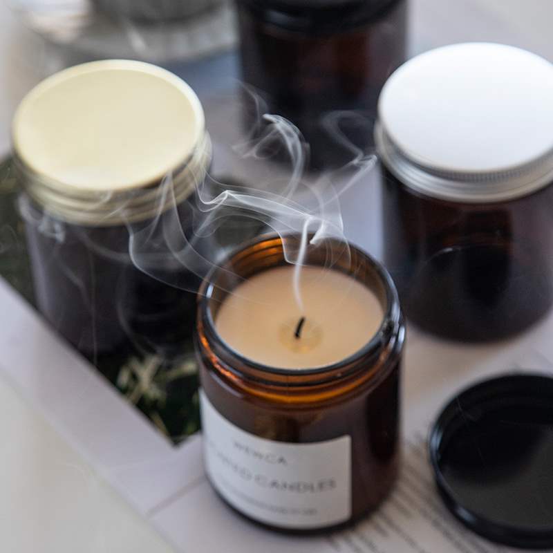 Empty Glass Candle Jars with L - Candle Supplies Glass Jars ulasan dan harga