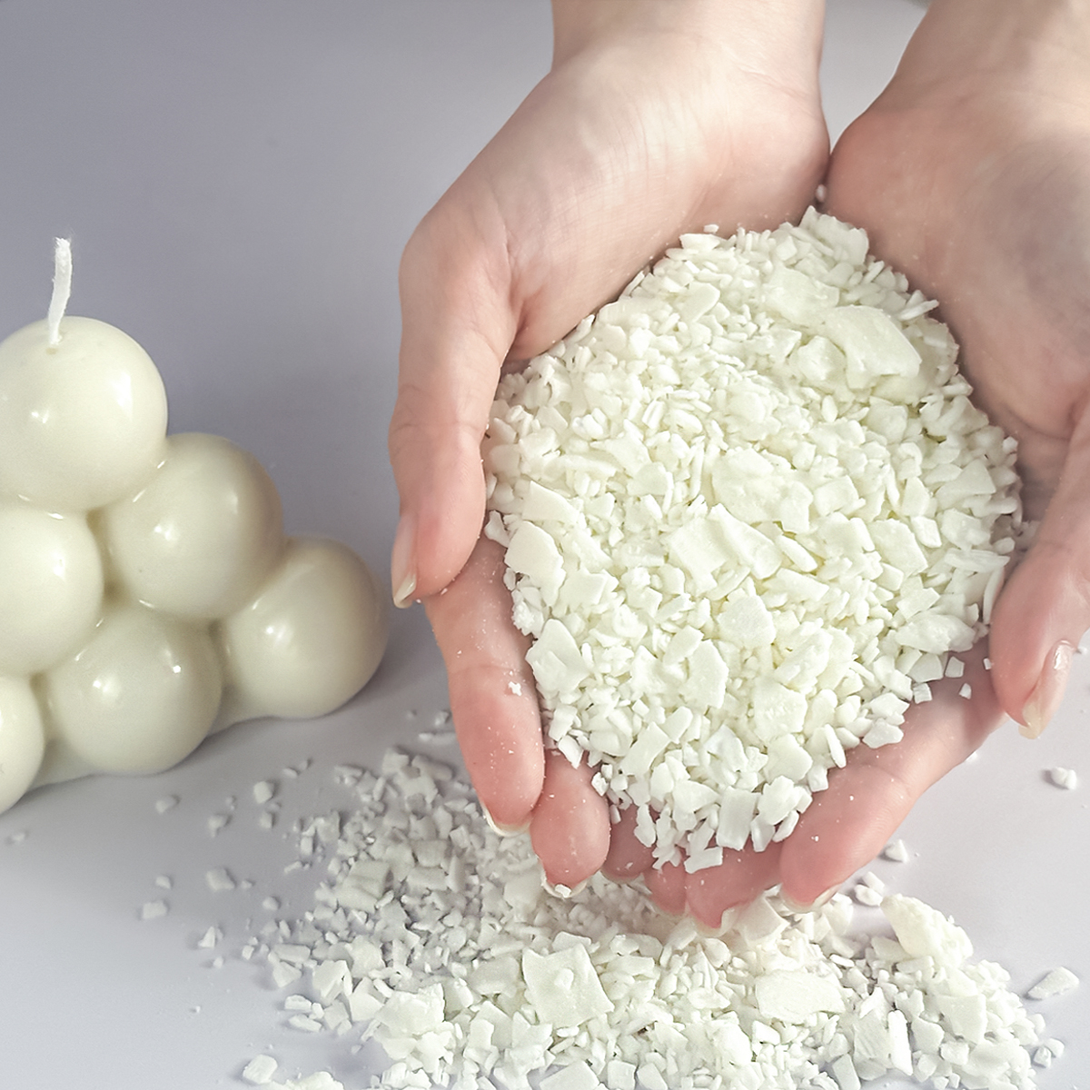 250g/500g Natural Soy Wax Gran - Candle Making Supplies For Beginners ulasan dan harga
