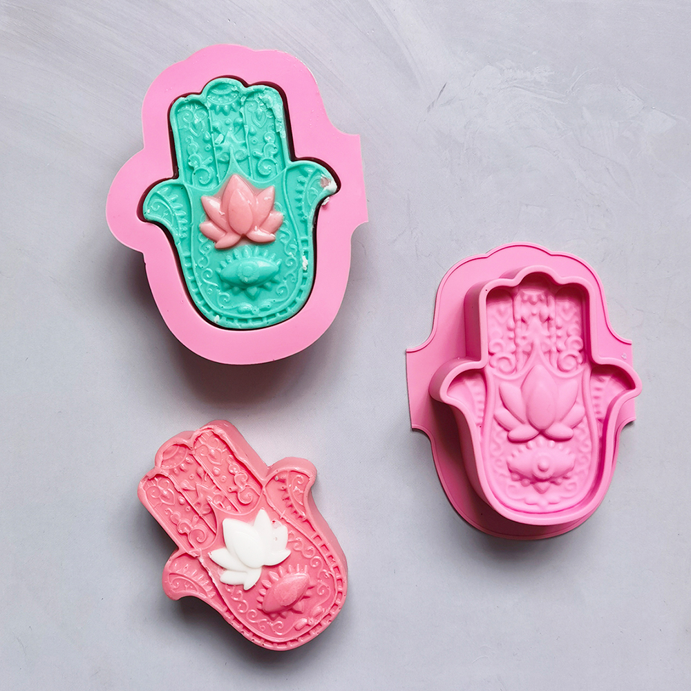 2/4pcs Silicone Soap Molds DIY - Candle Making Supplies For Beginners ulasan dan harga
