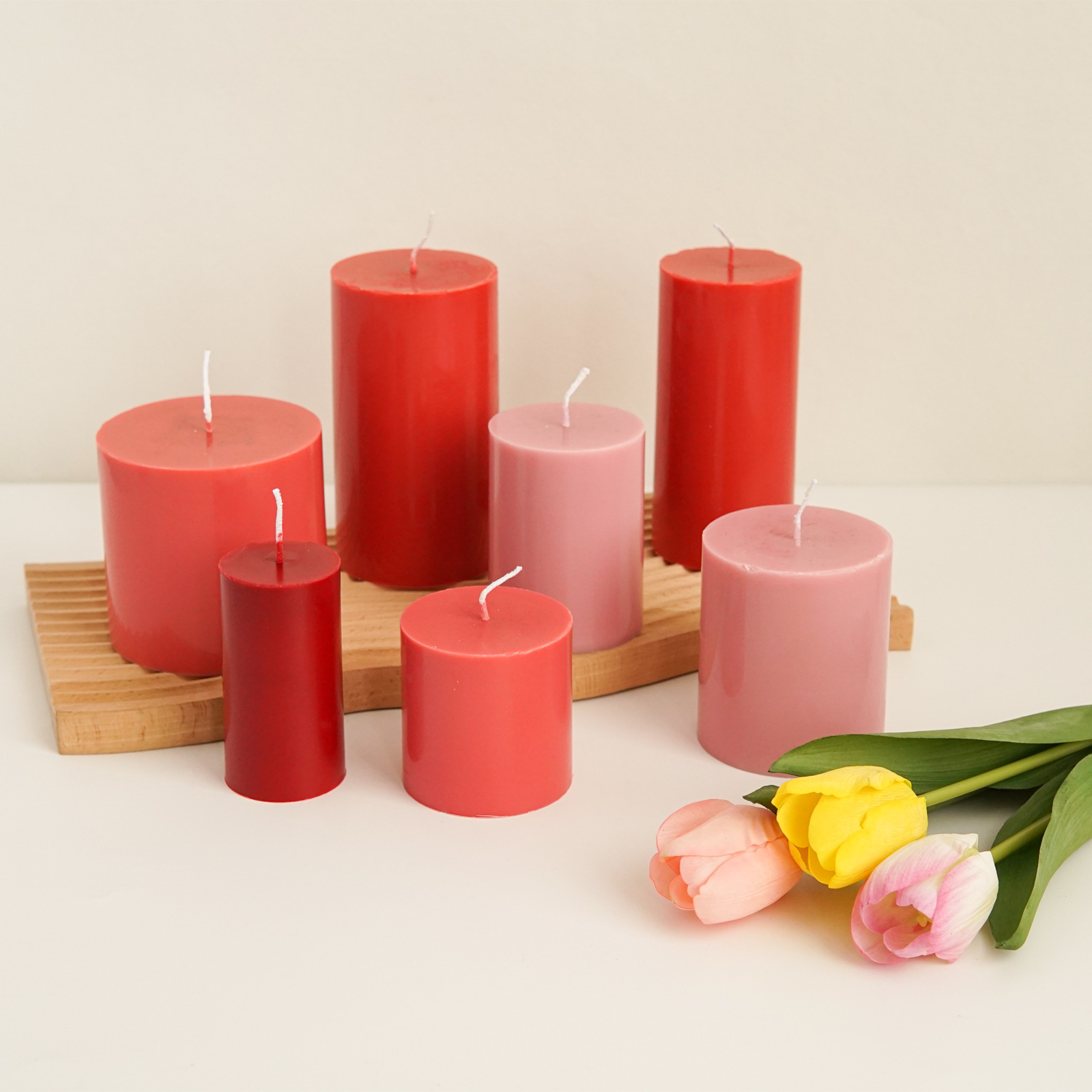 Various 3D Cylindrical Candle  - Candle Supplies Store ulasan dan harga