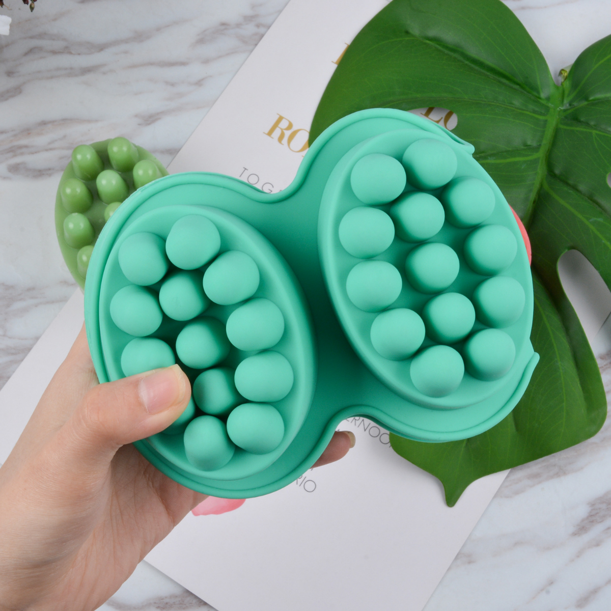 4 Hole Oval Massage Soap Silic - Candle Making Supplies For Beginners ulasan dan harga