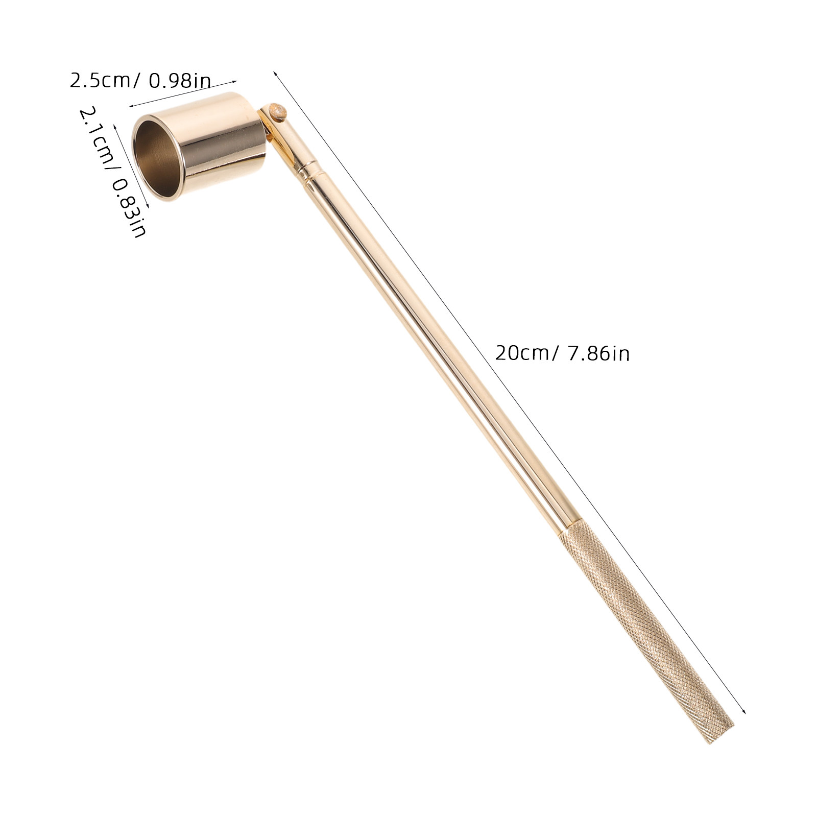Stainless Steel Snuffer 2 in 1 - Wick Dipper Tool ulasan dan harga