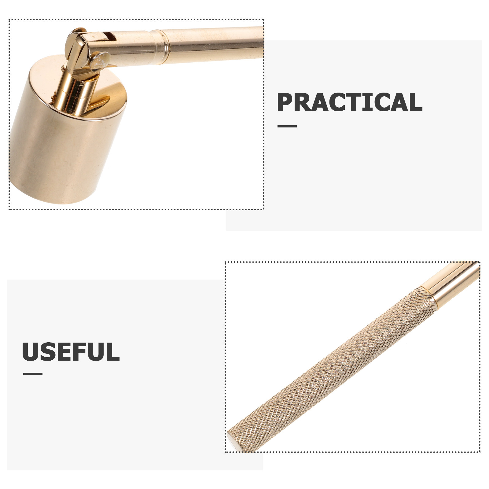 Stainless Steel Snuffer 2 in 1 - Wick Dipper Tool ulasan dan harga