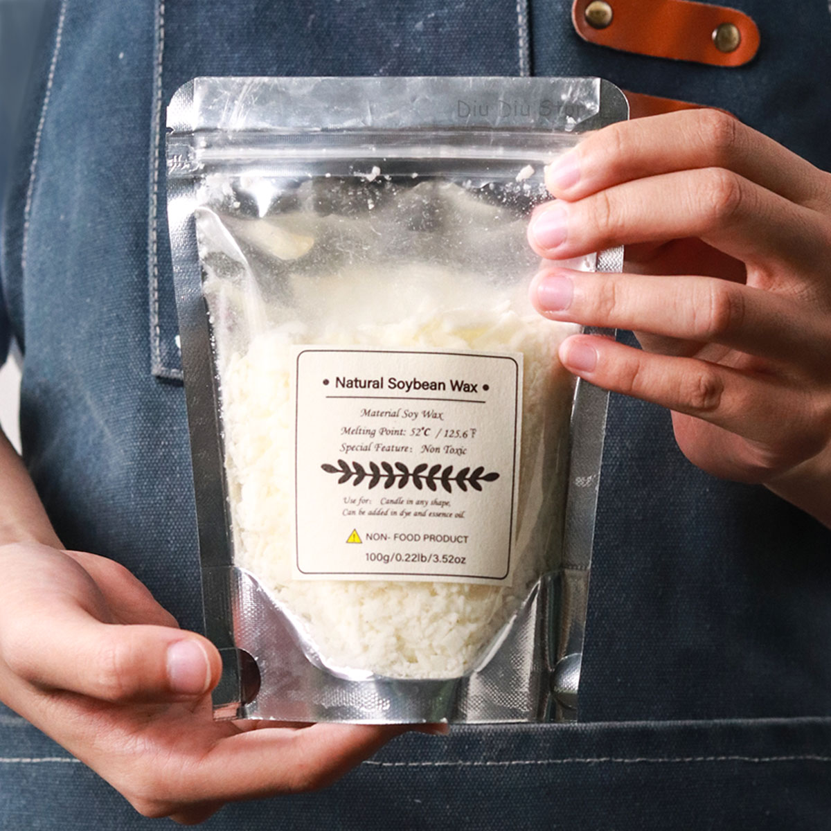 1KG Natural Soy Wax Granular S - Candle Making Supplies For Beginners ulasan dan harga